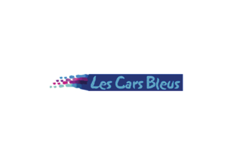 les cars bleus - logo